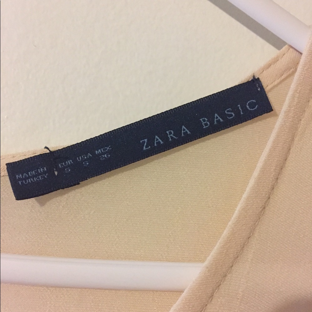Zara cream dress